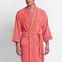 BIANCA Coral Micro-Terry Antimicrobial Bath Robe-34
