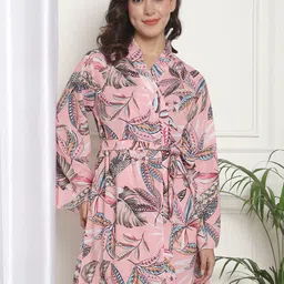 Claura Printed Swimwear Cover Up-image-83