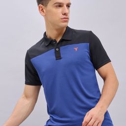Technosport Polo Collar Antimicrobial Slim Fit T-shirt-picture-12