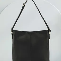 Fastrack Shopper Hobo Bag With Buckle Detail-49