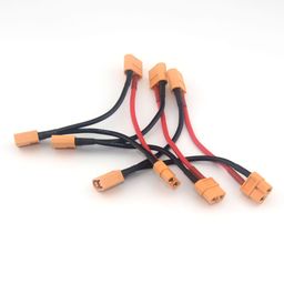 SafeConnect XT-60 Connector Harness for Series Connection Battery Adapter Cable (2M-1F) image 2