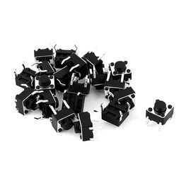 12x12x7.3mm Tactile Push Button Switch-10Pcs.XR105 F3L image 2