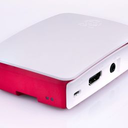 Official Raspberry Pi 3 Case of Raspberry Pi 3 Model B and B+ (Red-White) image 1