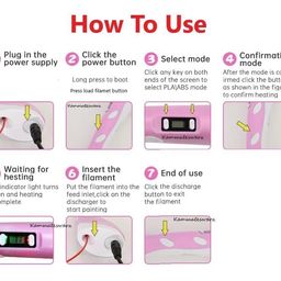Toy Buy 3D Pen in 3D Printing Pen for Kids | 3D Pen Professional/with Filaments Included(Random Color)_2 image 2
