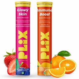 Plix Glutathione Skin Glow and Immune Booster Combo,  Unflavoured  2 Piece(s)/Pack -image-2