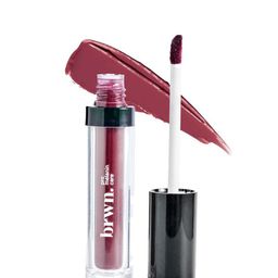 brwn. pro melanin care Melt Matte Liquid Lipstick - 4.5ml - Rosy Mocha-image-95