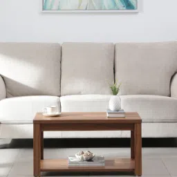 spacewood Kosmo Harmony Coffee Table in Natural Teak Finish-picture-42