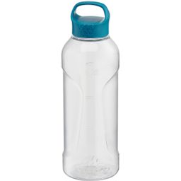 BPA Free Plastic Water Bottle with One-Turn Locking - 800ml Peacock Blue-image-9