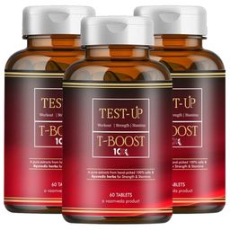 Vaamveda Sports Testosterone Booster Testo Boost Long Time Stamina for Men Supplements,  60 capsules  Unflavoured (Pack of 3) -20