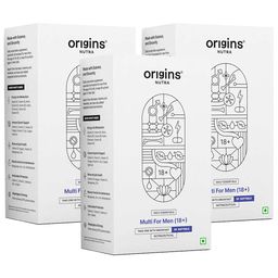 Origins Nutra Multi for Men (18+),  30 softgels  Unflavoured (Pack of 3) -17