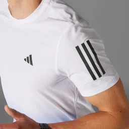 adidas performance Own the Run CLIMACOOL Colorblock Tee image 4