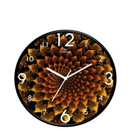 IIK COLLECTION Black & White Printed Round Contemporary Wall Clock-image-19