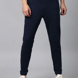 Slowave Men Regular Fit Pure Cotton Joggers-image-7