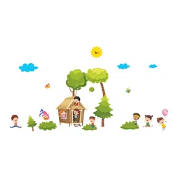 rawpockets Multicolored Kids Play Activities Wall Stickers-image-81
