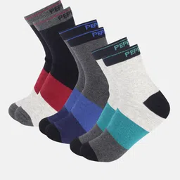 Pepe Jeans Men Pack Of 3 Colourblocked Ankle-Length Socks-54