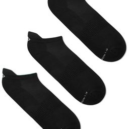 Dynamocks Women Pack Of 3 Black Solid Bamboo Ankle-Length Socks-image-37