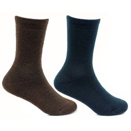 Bonjour Kids Pack Of 2 Assorted Woolen Full-Length Socks-21