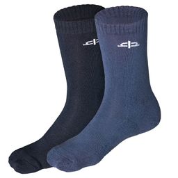 Heelium Kids Black & Grey Pack of 2 Solid Calf-Length Socks-20