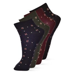 VIP Men Pack Of 5 Printed Cotton Above Ankle-Length Socks-image-96
