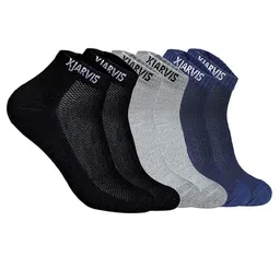 XjarvisPack of 3 Assorted Ankle-Length Socks-11