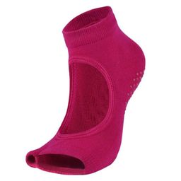 BAESD Women Cotton Non-Slip Grips Ankle-Length Yoga Socks-picture-39