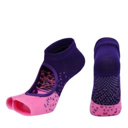 BAESD Women Patterned Non-Slip Grips Anti Slip Ankle Length Yoga Socks-picture-19