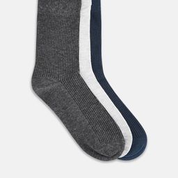 BYFORD by Pantaloons Men Pack Of 3 Patterned Calf-Length Socks-image-99