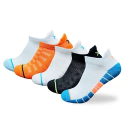 HRX by Hrithik Roshan Pack of 5 Patterned Assorted Ankle Length Socks-22