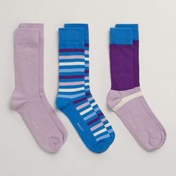 GANT Men Pack Of 3 Above Ankle Length Pack Of Socks-51
