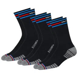 NAVYSPORT Men Pack Of 3 Calf-Length Socks-33