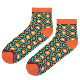 Dynamocks Unisex Multi Patterned Ankle-Length Socks image 2