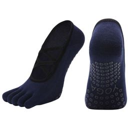 BAESD Women Patterned Non-Slip Grips Ankle-Length Yoga Socks image 3