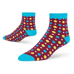 Dynamocks Unisex Multicoloured Patterned Ankle-Length Socks image 4