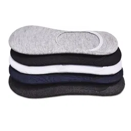 BAESD Men Pack Of 5 Patterned Shoe Liners image 3