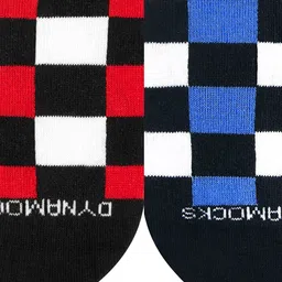 Dynamocks Unisex Pack Of 2 Patterned Ankle-Length Socks image 2