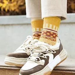 Alexvyan Pack Of 3 Patterned Stretchy Calf-Length Socks image 5