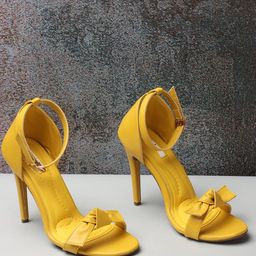 ELLE Knotted Strap Stiletto Heels-31