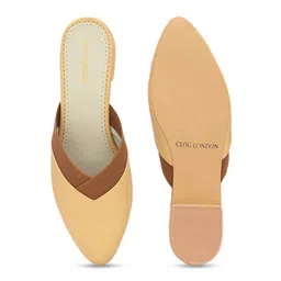 CLOG LONDON Pointed Toe Block Mules image 4