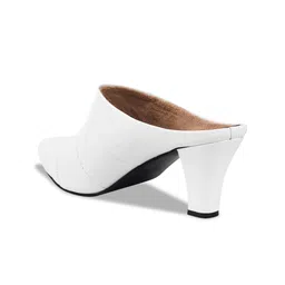 Try Me Pointed Toe Block Heeled Mules image 5