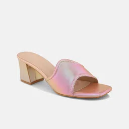 ALL TABS OPEN Open Toe Party Block Heels image 2