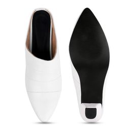 Try Me Pointed Toe Block Heeled Mules image 4