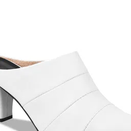 Try Me Pointed Toe Block Heeled Mules image 2