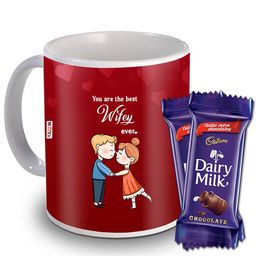 ME & YOU Red & White 3 Pieces Ceramic Valentine Day Home Gift Sets-image-106