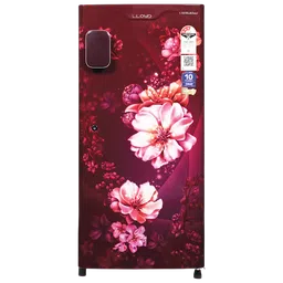 LLOYD 188 Litres 3 Star Direct Cool Single Door Refrigerator with Bactsheild Technology (GLDC203ST4JC, Cherry Blossom Wine)-image-5