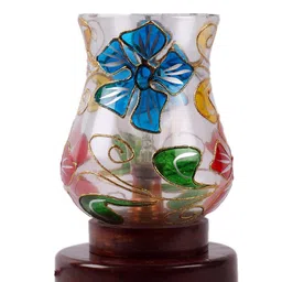 Devansh Multicoloured Printed Table Lamp with Shade image 4