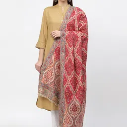 Anekaant Women Ethnic Motifs Woven Design Kaani Shawl-picture-27