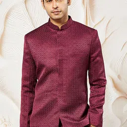 VASTRAMAY Embroidered Slim Fit Bandhgala Jodhpuri-image-28