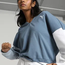 Puma Modern Sports Brand-Logo Detail Cotton Hoodie-image-39