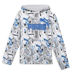 Puma Boys ESS+ FUTUREVERSE Graphic Printed Cotton Youth Hoodie-picture-12