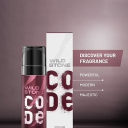 Wild stone Men Set of Code Titanium & Iridium Long Lasting Body Deodorant - 150 ml each image 2